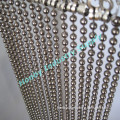 Gun Metal Color 8mm Beads Steel Material Curtain Divider